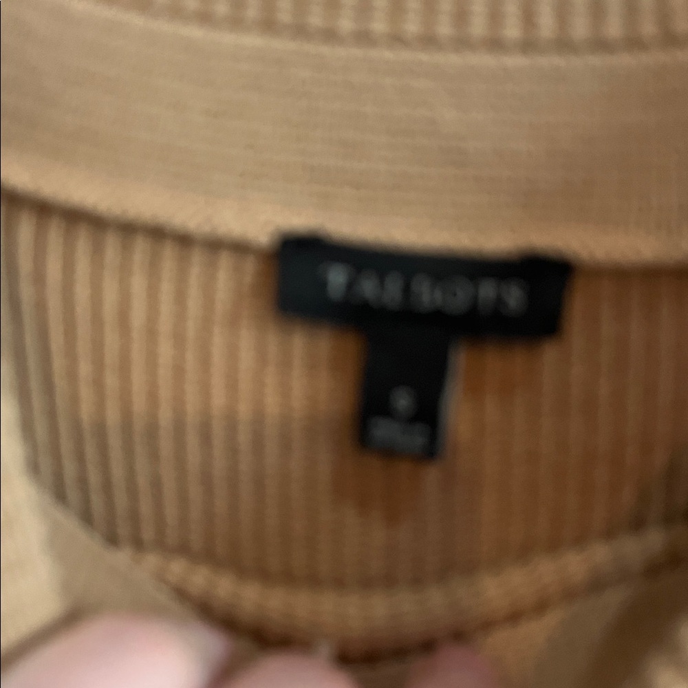 Talbots Camel Pima Sabrina Sweater Size Small - Picture 5 of 8